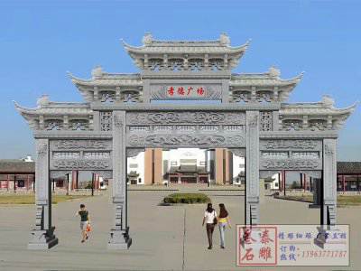石雕欄桿、石拱橋、石欄桿